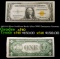 1935A $1 Silver Certificate North Africa WWII Emergency Currency Grades xf