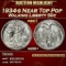 1934-s Walking Liberty Half Dollar Near Top Pop 50c ms66+ SEGS