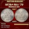 1878-p Rev '79 Morgan Dollar $1 ms65+ SEGS