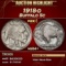 1918-d Buffalo Nickel 5c ms64+ SEGS