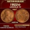 1922-d Lincoln Cent 1c ms65 rd SEGS