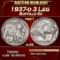1937-d 3 Leg Buffalo Nickel 5c au58 SEGS