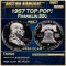 1957 Proof Franklin Half Dollar TOP POP! 50c pr69 DCAM SEGS