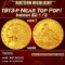 1913-p Gold Indian Quarter Eagle Near Top Pop! $2 1/2 ms66 USCG
