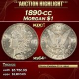 1890-cc Morgan Dollar $1 ms64+ SEGS