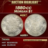 1880-cc Morgan Dollar $1 ms66+ SEGS