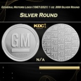 General Motors Logo (1967-2021) 1 oz .999 Silver Round
