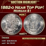 1882-o Morgan Dollar Near Top Pop! $1 ms67+ SEGS