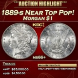 1889-s Morgan Dollar Near Top Pop! $1 ms66+ SEGS