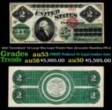 1862 $2 Large Size Legal Tender Note 
