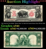 The $10 United States Note Famous Ten-Dollar 