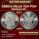 1880-s Morgan Dollar Near Top Pop $1 ms68+ SEGS