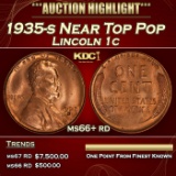 1935-s Lincoln Cent Near Top Pop 1c ms66+ rd SEGS