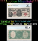 1907 $5 Large Size Legal Tender Note 