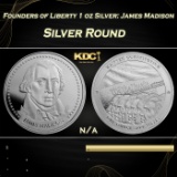Founders of Liberty 1 oz Silver: James Madison
