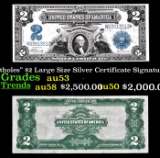 1899 $2 Large Size Silver Certificate 