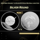 2022 Mesa Grande 1 oz Silver $10 Nasa Meatball Logo Coin