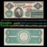 1862 $2 Large Size Legal Tender Note 