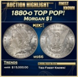 1880-o Morgan Dollar TOP POP! $1 ms66 SEGS