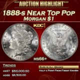 1888-s Morgan Dollar Near Top Pop $1 ms66+ SEGS