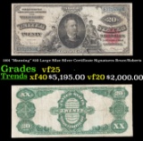 1891 $20 Large Silze Silver Certificate 