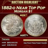 1882-o Morgan Dollar Near Top Pop $1 ms67+ SEGS