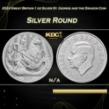 2024 Great Britain 1 oz Silver St. George and the Dragon Coin