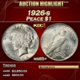 1926-s Peace Dollar $1 ms65+ SEGS
