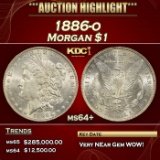 1886-o Morgan Dollar $1 ms64+ SEGS