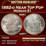 1882-o Morgan Dollar Near Top Pop $1 ms67+ SEGS
