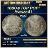 1880-s Morgan Dollar TOP POP! $1 ms69 SEGS