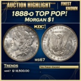 1888-o Morgan Dollar TOP POP! $1 ms67 SEGS