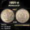 1891-s Morgan Dollar $1 Grades ms62