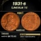 1931-s Lincoln Cent 1c Grades ms65 rd
