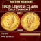 1905 Lewis & Clark Gold Commem Dollar 1 ms66 SEGS