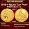1911-p Gold Indian Quarter Eagle Near Top Pop! $2 1/2 ms65 SEGS
