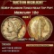1936-p Mercury Dime Rainbow Toned Near Top Pop! 10c ms67+ FSB SEGS