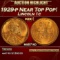 1929-p Lincoln Cent Near Top Pop! 1c ms67 rd SEGS