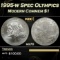 1995-w Spec Olympics Modern Commem Dollar $1 ms70 SEGS