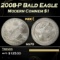 2008-P Bald Eagle Modern Commem Dollar $1 ms70 SEGS