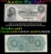 1886 $2 Large Size Silver Certificate General Winfield Scott Hancock Grades Select AU Signatures Ros