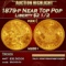 1879-p Gold Liberty Quarter Eagle Near Top Pop $2 1/2 ms66+ SEGS