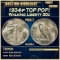 1934-p Walking Liberty Half Dollar TOP POP! 50c ms68+ SEGS