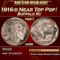 1916-d Buffalo Nickel Near Top Pop! 5c ms66 SEGS