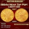 1884-s Gold Liberty Double Eagle Near Top Pop! $20 ms64+ SEGS