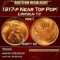 1917-p Lincoln Cent Near Top Pop! 1c ms67+ rd SEGS