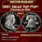 1961 Proof Franklin Half Dollar Near Top Pop! 50c pr68+ DCAM SEGS