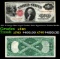 1917 $1 Large Size Legal Tender Note Grades xf40 Signatures Teehee/Burke