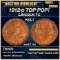 1912-d Lincoln Cent TOP POP! 1c ms67 rd SEGS
