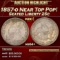 1857-o Seated Liberty Quarter Near Top Pop! 25c ms64+ SEGS